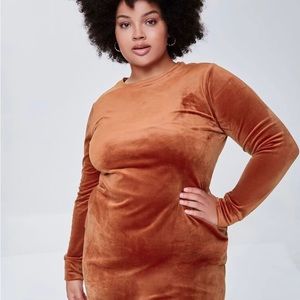 SOLD
Forever 21 Velour Mini Dress